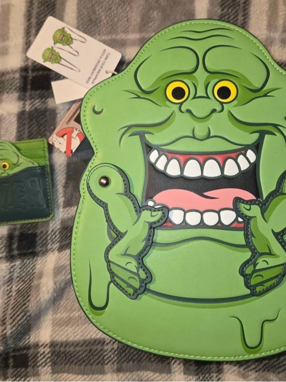 Loungefly ghostbusters slimmer backpack w wallet - Picture 7 of 8